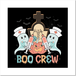 Groovy Boo Boo Crew Nurse halloween Posters and Art